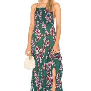 Free people floral maxi dress